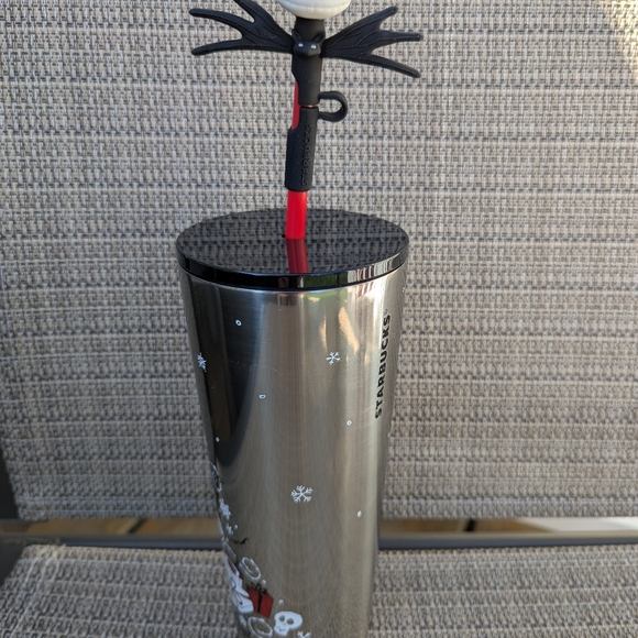 2025 Starbucks Nightmare Before Christmas 24 oz. Stainless Tumbler - Picture 4 of 8